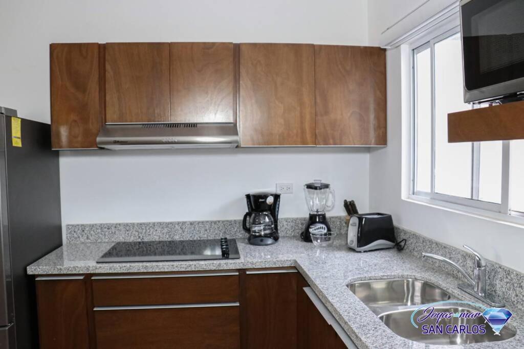 Departamento Turquesa 4 Joyas De San Carlos San Carlos Nuevo Guaymas Eksteriør billede