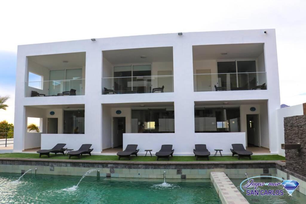 Departamento Turquesa 4 Joyas De San Carlos San Carlos Nuevo Guaymas Eksteriør billede